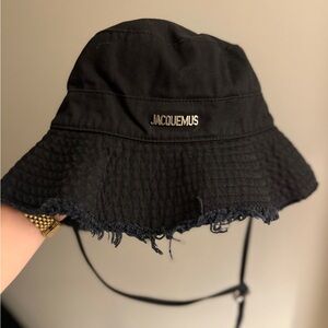 Jacquemus Black Bucket Hat